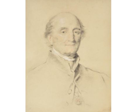 George Richmond (British 1809-1896)Portrait of Lord John Beresford, Archbishop of Armagh (1773-1862)Pencil and coloured chalk