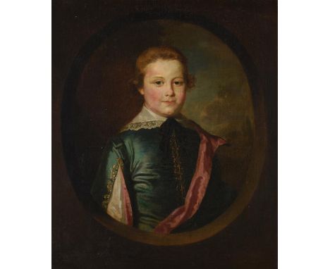 English School (circa 1770)Portrait of John Thomas Ellis (1756-1836)Oil on canvas, feigned ovalIndistinctly signed and dated 