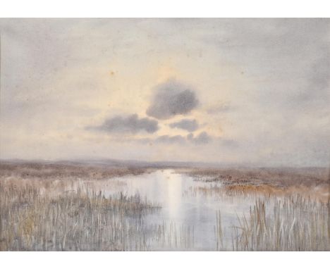 William Percy French (Irish 1854-1920)Sunset at MayoWatercolour35 x 50cm (13¾ x 19½ in.)Provenance:Berwick House, Shropshire 