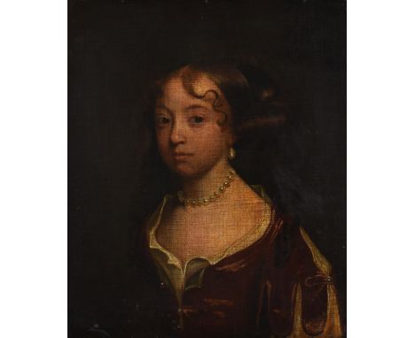 English School (17th century)Portrait of a ladyOil on canvas52 x 44cm (20¼ x 17¼ in.)Condition Report: The canvas has been re