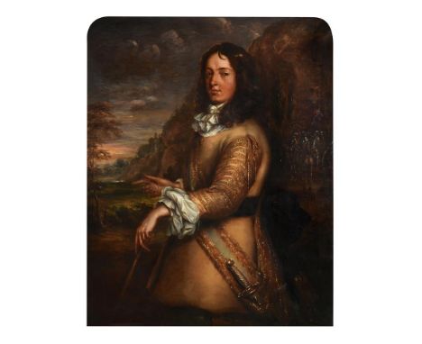 Reuben T. W. Sayers (British 1815- 1888), After Sir Peter LelyPortrait of Sir Henry Lingen; Portrait of Lady Alice LingenOil 
