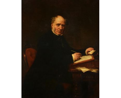 English School (19th century)Portrait of Charles Arthur Hill Heaton-EllisOil on canvas130 x 105cm (51 x 41¼ in.)Provenance:Pr