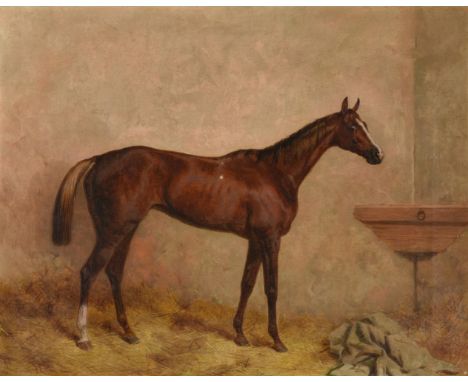 Harry Hall (British 1814-1882)Romping Girl; Misletoe; and Indian StarOil on canvas The first titled (lower left)Each 43.5 x 5