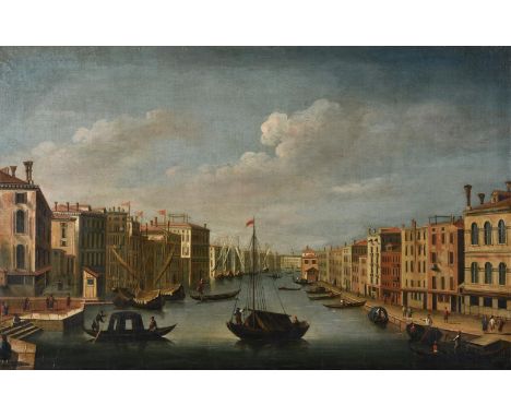 Italian School (18th century)A Venetian capriccioOil on canvas57.5 x 90.5cm (22½ x 35½ in.)Provenance:Mrs George DrewFrom the