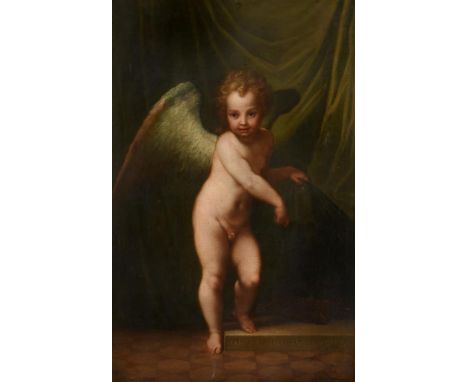 Follower of Andrea del SartoCupidOil on canvas118 x 75 cm. (46.1/2 x 29.1/2 in.)Provenance:Berwick House, ShropshireThe Greek