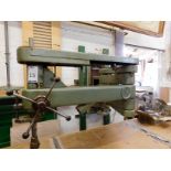 Wall Mounted Widu / Maschinenfabrik Radial Drill (Located Bethnal Green – Please see General Notes