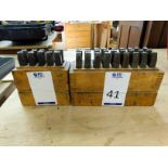 Two Stamp Die Sets (Located Bethnal Green – Please see General Notes for More Detail)