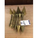 Set of Vintage Brass Tuning Cones (Located Bethnal Green – Please see General Notes for More