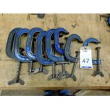 8 Record G-Clamps (Located Bethnal Green – Please see General Notes for More Detail)