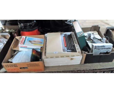 A 1980's BBC Microcomputer System, together with related accessories, to include:  printer, cassette recorder, floppy discs a