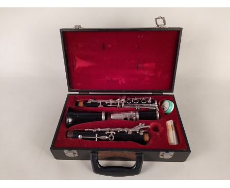 A cased Boosey &amp; Hawkes clarinet
