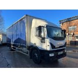 An Iveco 180E250 Eurocargo Curtainside Wagon Reg. No.WU69SVW, first reg. 11/12/2009, indicated 349,