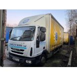 An Iveco 75E16 Eurocargo Curtainside Wagon Reg. No.WU15TTJ, first reg. 31/3/2015, 7500kg GVW, Euro