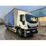 An Iveco 180E250 Eurocargo Curtainside Wagon Reg. No.WU69SVX, first reg. 11/12/2009, indicated 340,