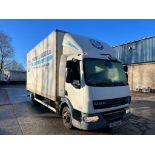 A Leyland DAF LF45.160 Box Wagon Reg. No.NE12WEB, first reg. 1/5/2012, indicated 605,459km, tested
