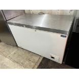A Polar GH337 Chest Freezer.
