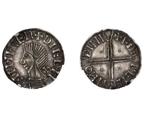 Hiberno-Scandinavian Period, Phase II, Sihtric, Penny, Dublin, Færemin, in imitation of Long Cross coinage, in the name of Si