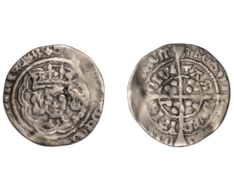 Henry VII (1485-1509), Late Portrait issues, Groat, Dublin, type I, mm. lis on obv. only, broad facing bust within tressure, 