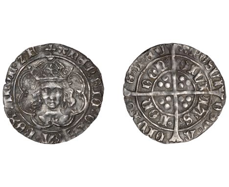 Henry VII (1485-1509), Facing Bust issue, Groat, class IIIc, mm. pansy, double-arched crown (outermost jewelled), 3.02g/6h (S