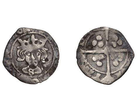 Richard III (1483-1485), Bp Sherwood, Penny, mm. lis on obv. only, s on breast, reversed d in centre of rev., 0.65g/11h (Alle