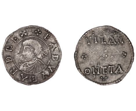 Kings of Wessex, Edward the Elder (899-924), Penny, Diademed bust type [HLT 1], London region, Tila, eadvveard rex, diademed 