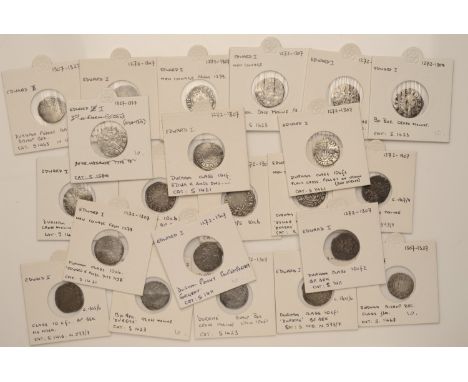 Edward I (1272-1307), Bp Bek, Penny, class 10cf, 1.67g/9h (N 1042; S 1412); together with similar Pennies (22), all class 10,