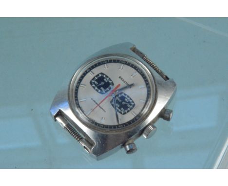 A c1960's Exactima gents chronograph wristwatch
