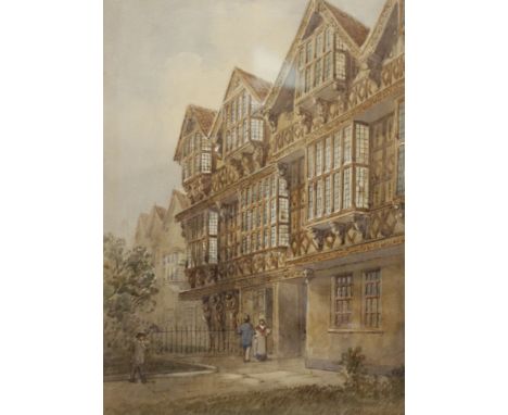  Alfred Edward Parkman, (British, 1852 -1930) St. Peter's Bristol' Watercolour Signed lower right 30cm x 22cm;  Ernest Parkma