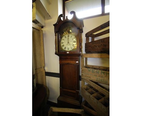 R Cairns - Brampton C19th 30 Hour Long Case Clock