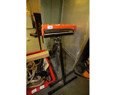 Pair of roller stands &amp; other