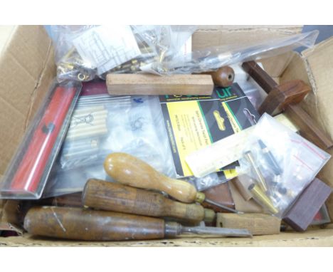 Modellers supplies, tools, blanks, etc. 