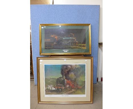 After Terence Cuneo, Duchess of Hamilton, a limited edition print with blind stamp and signed in the margin by the artist and