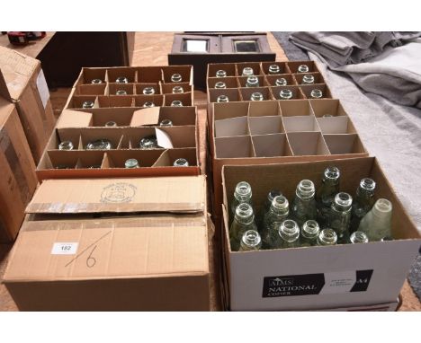 A large collection of vintage marble bottlesApproximately 60. 