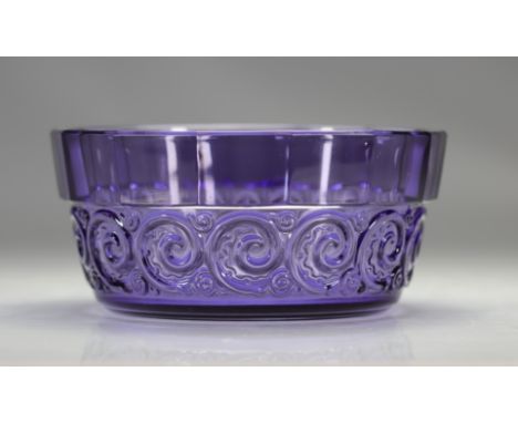 Val Saint Lambert Art Deco Cup "Rosette" Luxval - Weight: 1.72 kg - Shipping available - Region: Belgique - Sizes: H 105 MM D