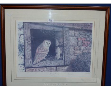 A Wildart Limited Edition print (no. 163/850), with certificate of authenticity, titled 'Summer Evening' by D. Weatherstone.