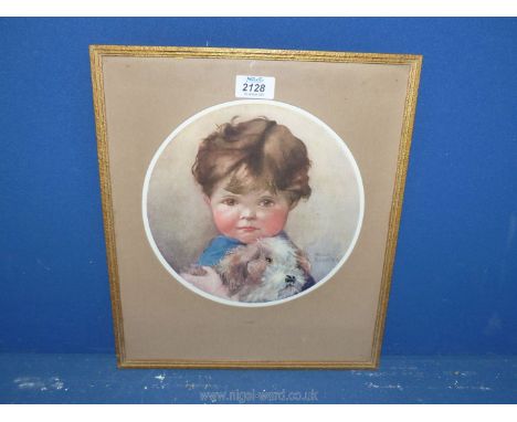 A Mollie Benatar Print entitled 'Smine'.