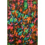 William Gear (1915-1997), 'Wild Landscape', screenprint, trial proof, signed and inscribed and dated
