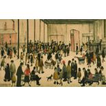 L. S. Lowry, 'Punch and Judy', lithograph, School Print Series, 17" x 26.5" (43 x 67.5cm),