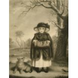 Samuel Cousins after Reynolds, 'Lady Caroline Montagu', mezzotint on laid India paper, 'First 100'