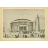 Laurence Stephen Lowry (1887-1976), 'The Reference Library', print, signed and with the Fine Art