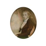 Early 19th Century English School, a miniature portrait of The Right Honourable John Claudius