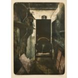 Paul Bisson (b. 1938), 'Aquatint Box', colour etching, signed in pencil and numbered 8/200, plate