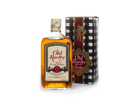OLD RARITY Blended Scotch Whisky 75cl, 40% volume, in carton.