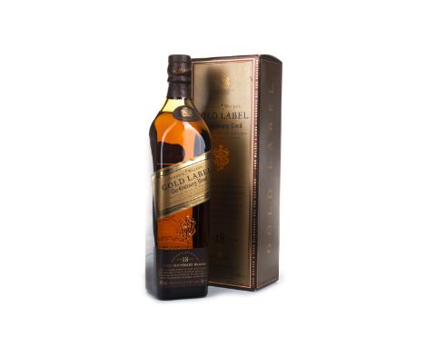 JOHNNIE WALKER GOLD LABEL CENTENARY BLEND AGED 18 YEARS Blended Scotch Whisky 70cl, 40% volume, in carton.
