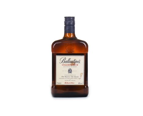 BALLANTINE'S CELEBRATION Blended Scotch Whisky Bottled to commemerate the visit of Her Majesty The Queen on 4 July 2003.70cl,