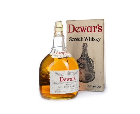 DEWAR'S WHITE LABEL 3 1/3 PINTS Blended Scotch Whisky 3 1/3 pints, 70° proof, in carton.