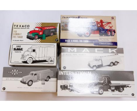 10 First Gear U.S. Trucks. Mack R-Model Fuel Taker, Shell Oil. 1952 GMC Insulated Van Howard Johnson's. Mack R-Model Tractor 