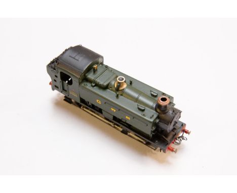 A fine quality brass 00 gauge 2-rail electric Great Western class 94xx 0-6-0 Tank Locomotive, RN 9400. As built by outside co