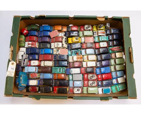 86 Mini die cast models by mainly Corgi &amp; Dinky, Includes surfing mini, Police minivan, Monte Carlo rally, Prisoner Mini 
