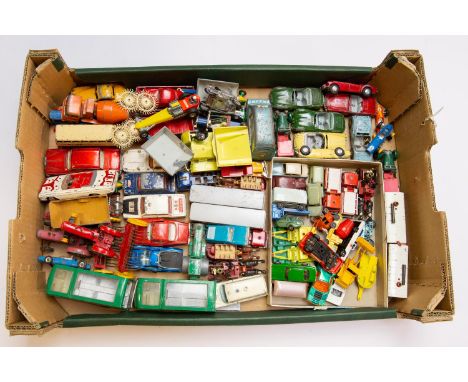 60+ models of various makes. Includes Spot on, Dinky, Matchbox, Lesney, Minic motorways, Corgi rockets, models of yesteryear.